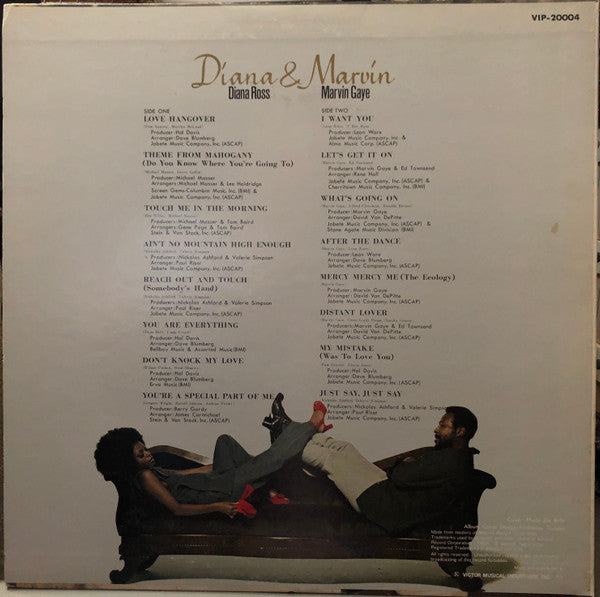Diana Ross - Diana & Marvin Special / New Excellent(LP, Comp)