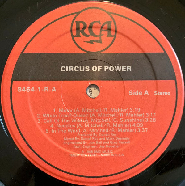 Circus Of Power - Circus Of Power (LP, Album)