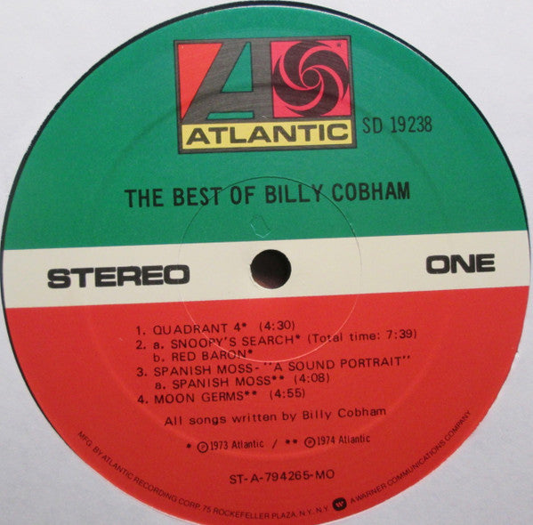Billy Cobham - The Best Of Billy Cobham (LP, Comp, MO)