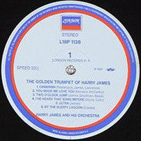 Harry James (2) - The Golden Trumpet Of Harry James (LP, Album, RE)
