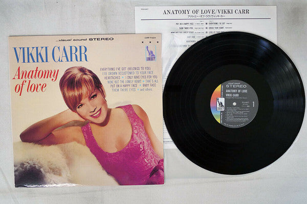 Vikki Carr - Anatomy Of Love (LP, Album, RE)