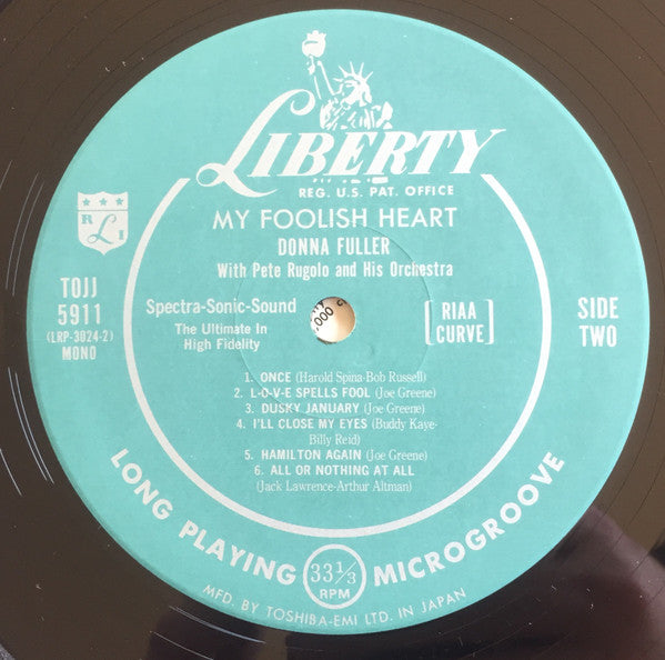 Donna Fuller - My Foolish Heart(LP, Mono, RE)