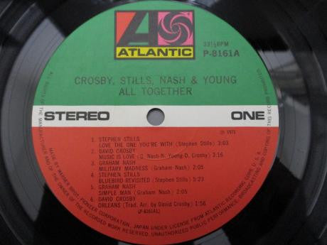 Crosby, Stills, Nash & Young - All Together (LP, Comp)