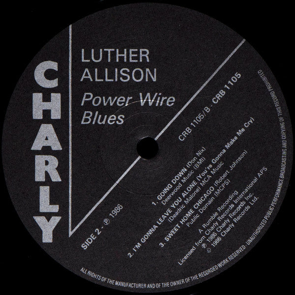 Luther Allison - Power Wire Blues (LP)
