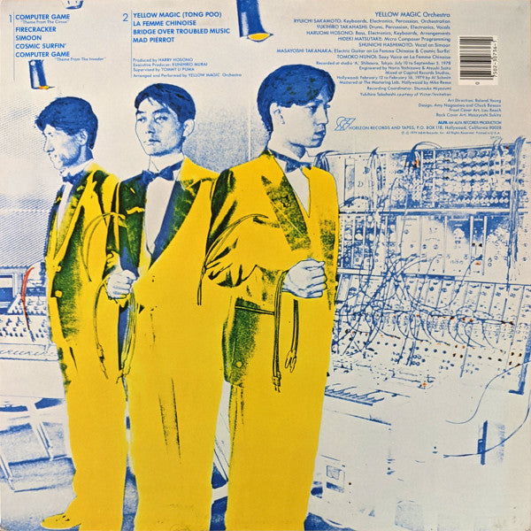 Yellow Magic Orchestra - Yellow Magic Orchestra (LP, Album, San)