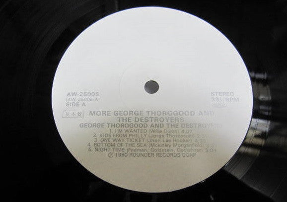 George Thorogood & The Destroyers - More George Thorogood And The D...