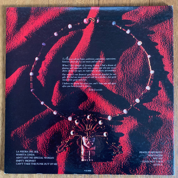 Azteca - Azteca (LP, Album, Promo)
