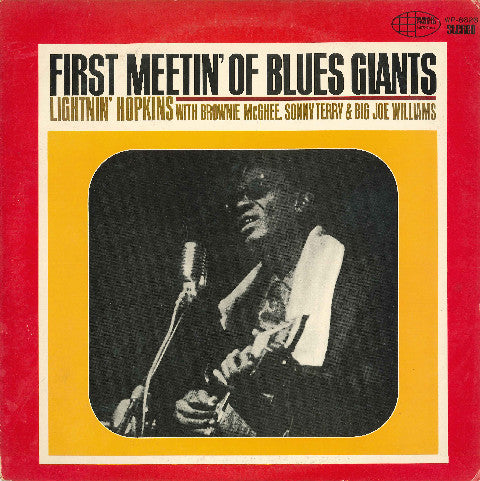 Lightnin' Hopkins - First Meetin'(LP, Album, RE, Red)