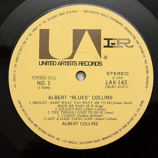 Albert Collins - Albert ""Blues"" Collins (LP, Comp)