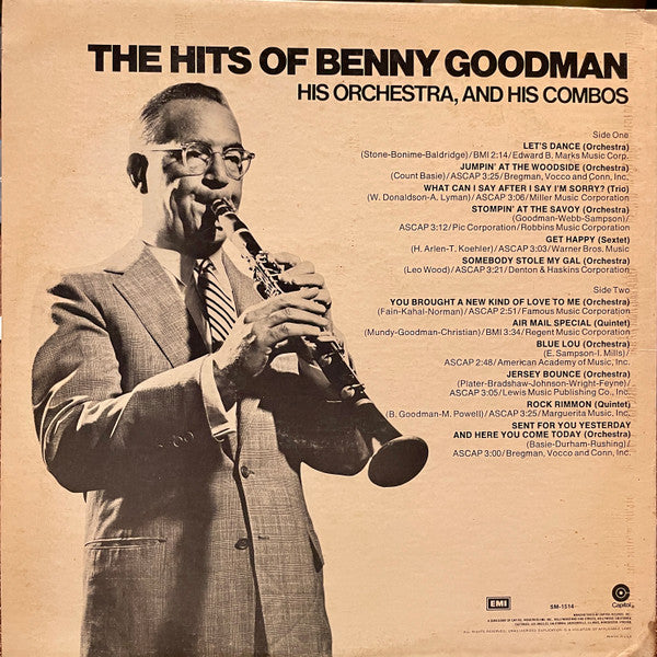 Benny Goodman - The Hits Of Benny Goodman (LP, Comp)