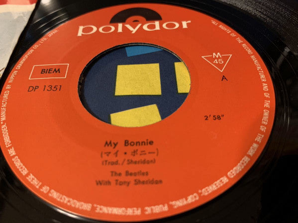 The Beatles with Tony Sheridan - My Bonnie (7"", Single, 2nd)