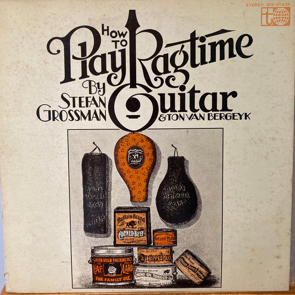 Stefan Grossman - How To Play Ragtime Guitar(LP, Album)