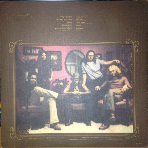 The Doobie Brothers - Toulouse Street (LP, Album, Gat)