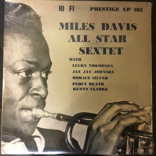 The Miles Davis Sextet - Miles Davis All Star Sextet (10"", RE)