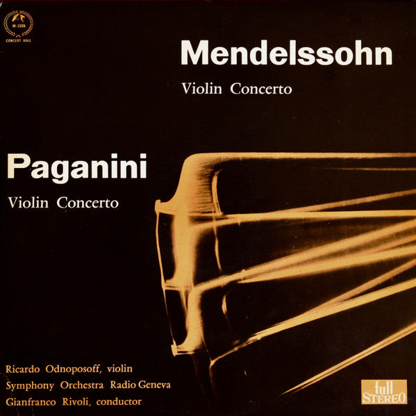 Felix Mendelssohn-Bartholdy - Violin Concerto / Violin Concerto(LP)