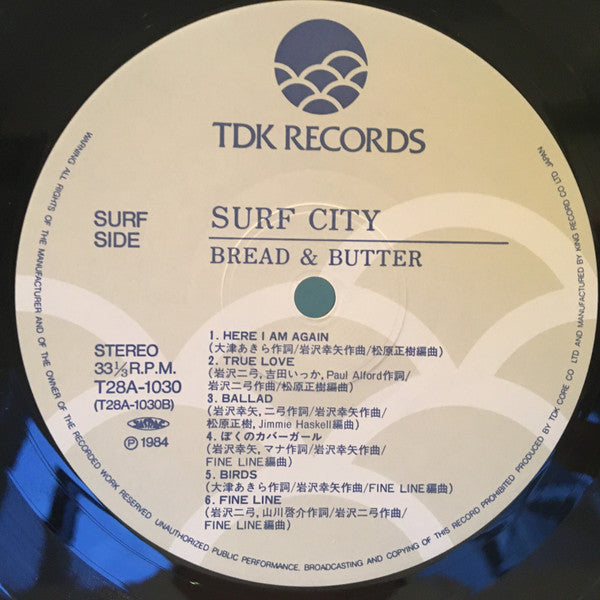 Bread & Butter (4) - Surf City (LP, Album, Comp)