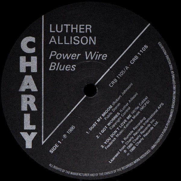 Luther Allison - Power Wire Blues (LP)