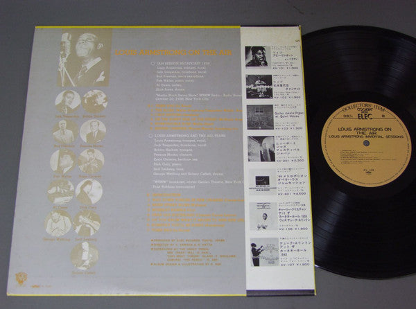 Louis Armstrong - Louis Armstrong On The Air (LP, Album)