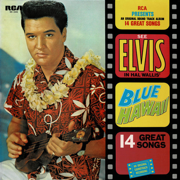 Elvis Presley - Blue Hawaii (LP, Album, RE, Gat)