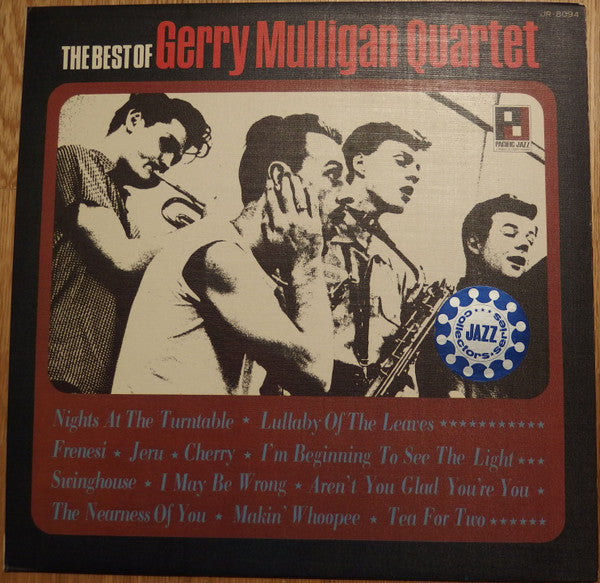Gerry Mulligan Quartet - The Best Of (LP, Comp, Red)