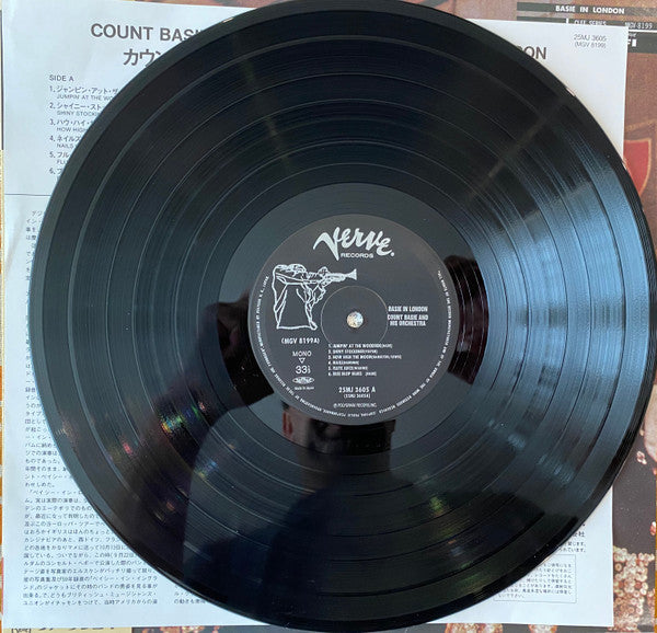 Count Basie Orchestra - Basie In London (LP, Album, Mono, RE)