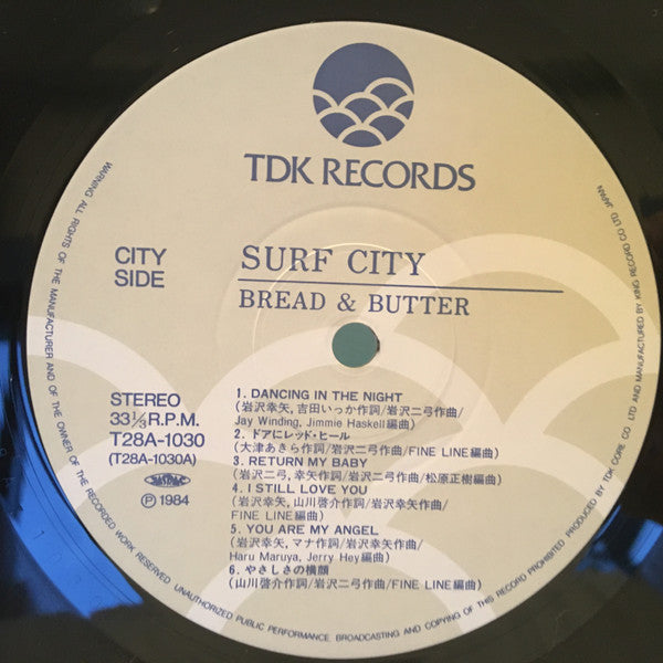 Bread & Butter (4) - Surf City (LP, Album, Comp)
