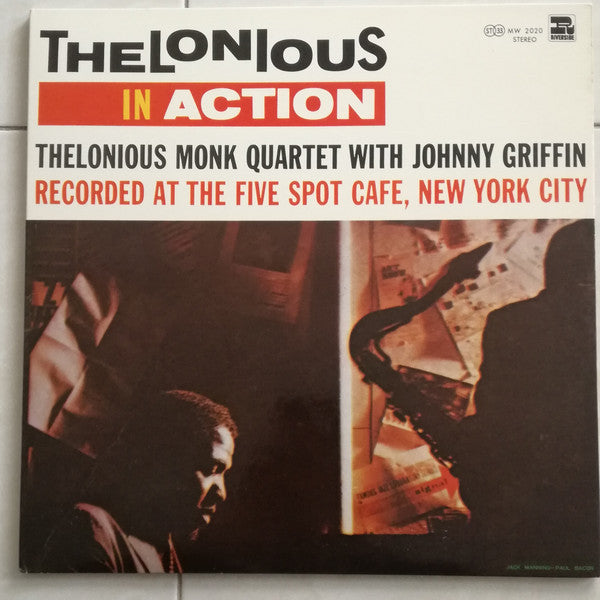 The Thelonious Monk Quartet - Thelonious In Action(LP, Album, RE, Gat)