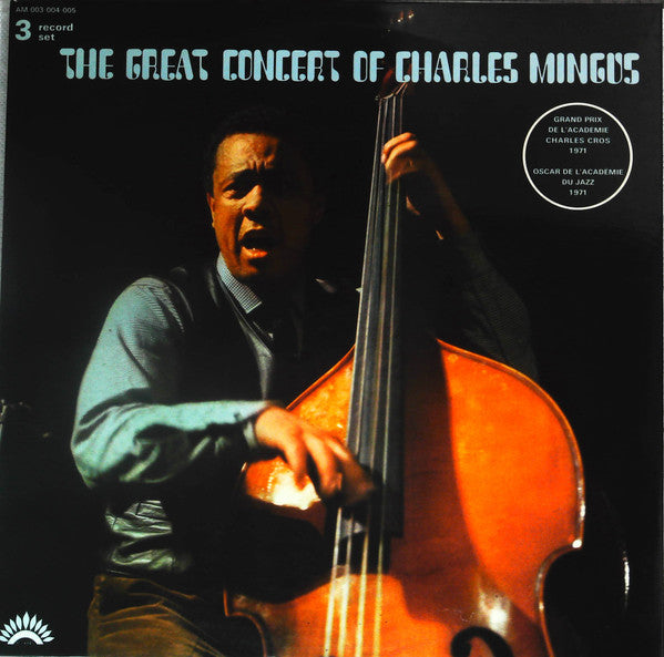 Charles Mingus - The Great Concert Of Charles Mingus(3xLP, Album, Tri)
