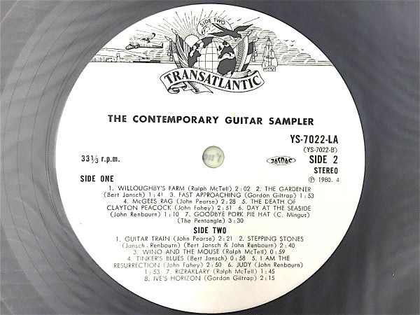 Bert Jansch - The Contemporary Guitar Sampler(LP, Comp, Smplr)