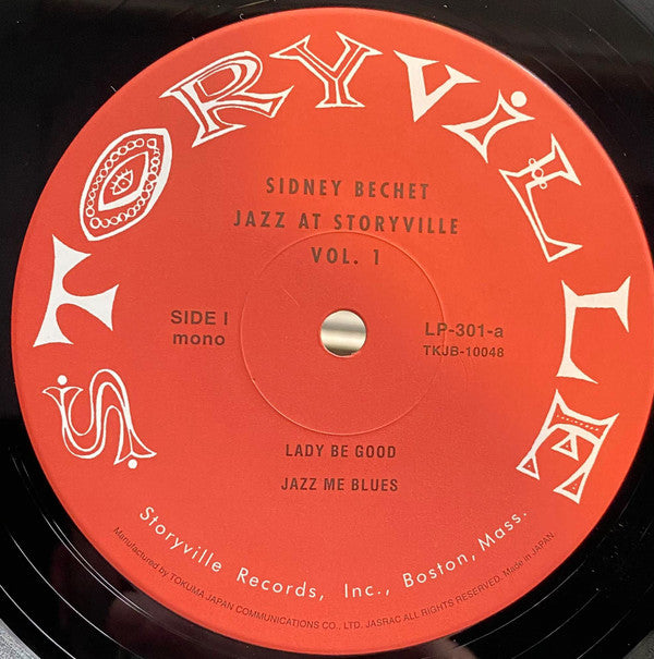 Sidney Bechet - George Wein Presents Jazz At Storyville Vol.1(10")