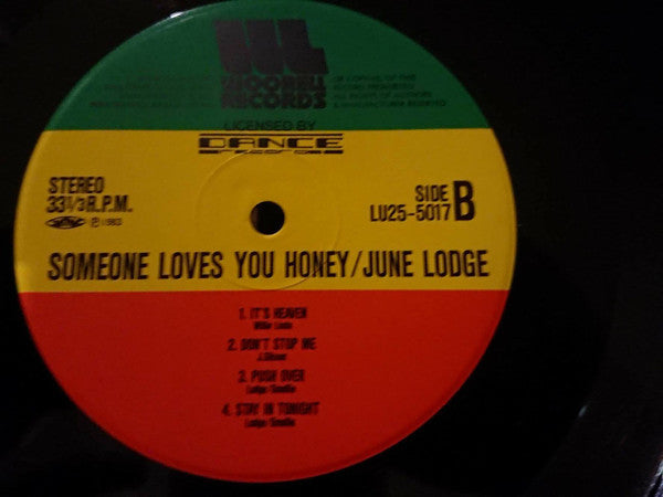 June Lodge - Someone Loves You Honey (LP, Album)