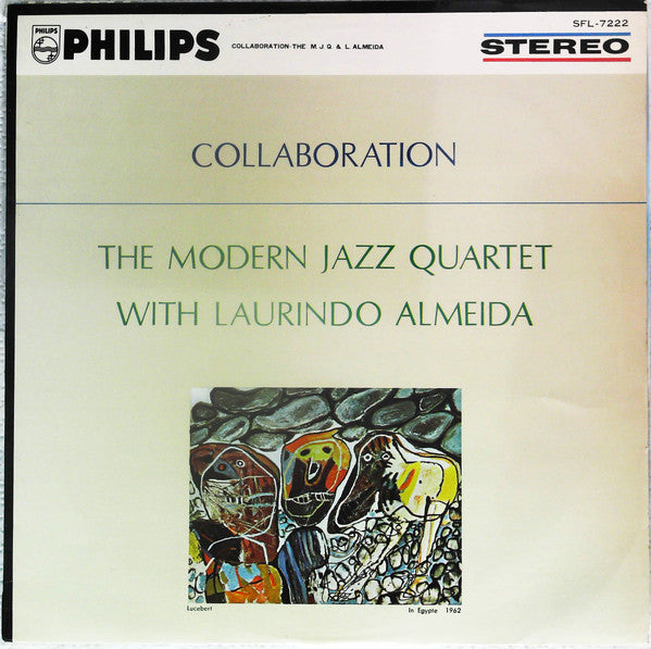 The Modern Jazz Quartet With Laurindo Almeida - Collaboration (LP, RP)