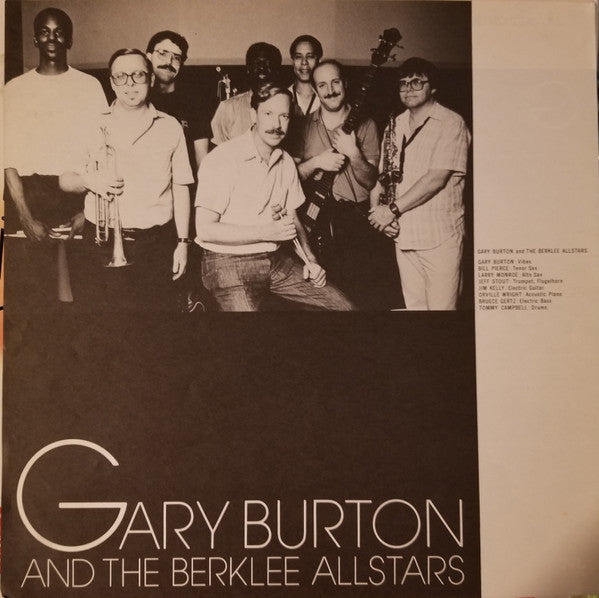 Gary Burton - Gary Burton And The Berklee All-Stars(LP, Album)