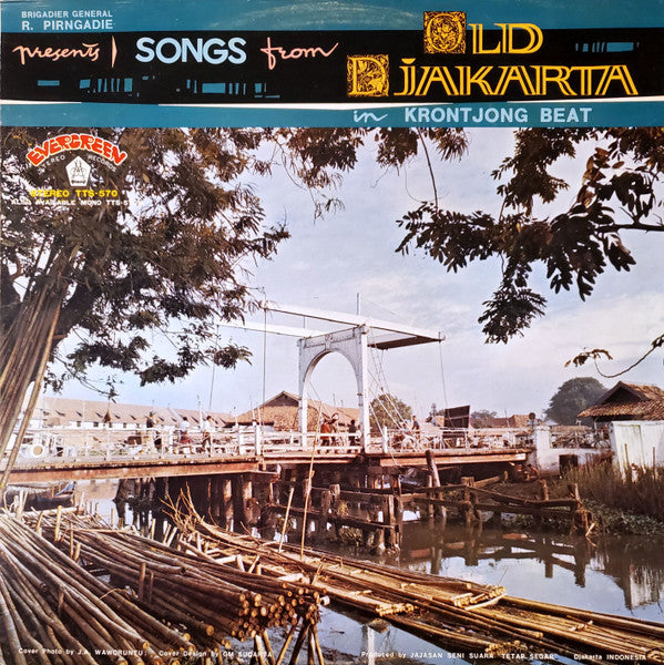 Rudi Pirngadi - Songs From Old Djakarta In Krontjong Beat(LP, Red)