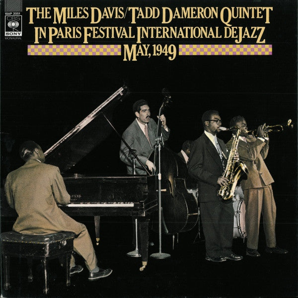 Miles Davis-Tadd Dameron Quintet - In Paris Festival International ...