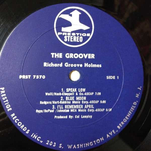 Richard ""Groove"" Holmes - The Groover! (LP, Album)