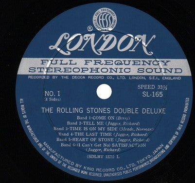 Rolling Stones* - Double Deluxe (2xLP, Comp)