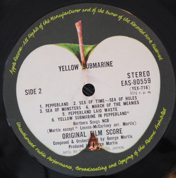 The Beatles - Yellow Submarine (LP, Album, RE)