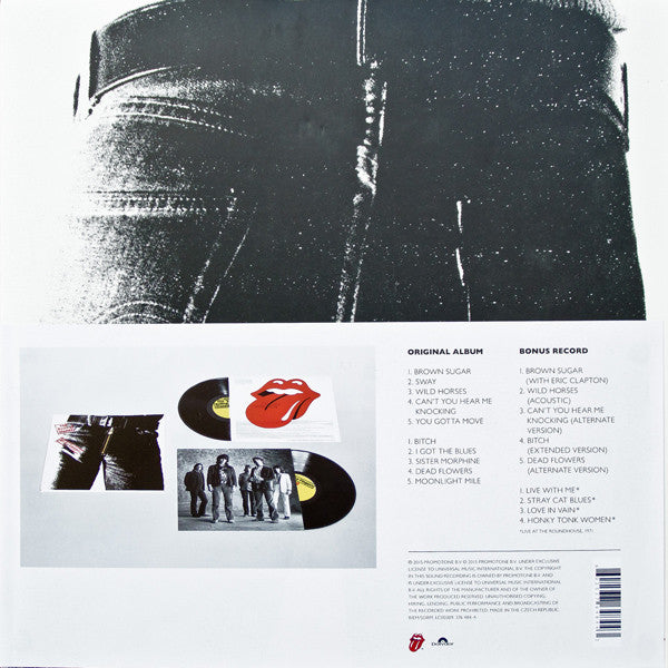 The Rolling Stones - Sticky Fingers(LP, Album, RE, RM + LP + Dlx, Zip)