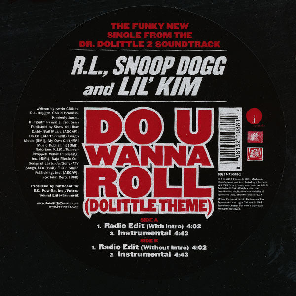 RL (2) - Do U Wanna Roll (Dolittle Theme)(12", Single)