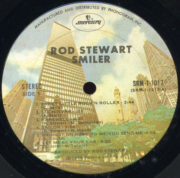 Rod Stewart - Smiler (LP, Album, Ter)