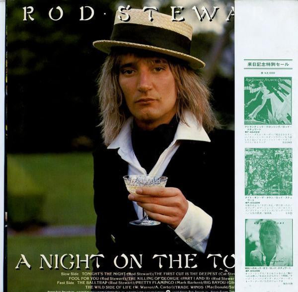 Rod Stewart - A Night On The Town (LP, Album, RE)