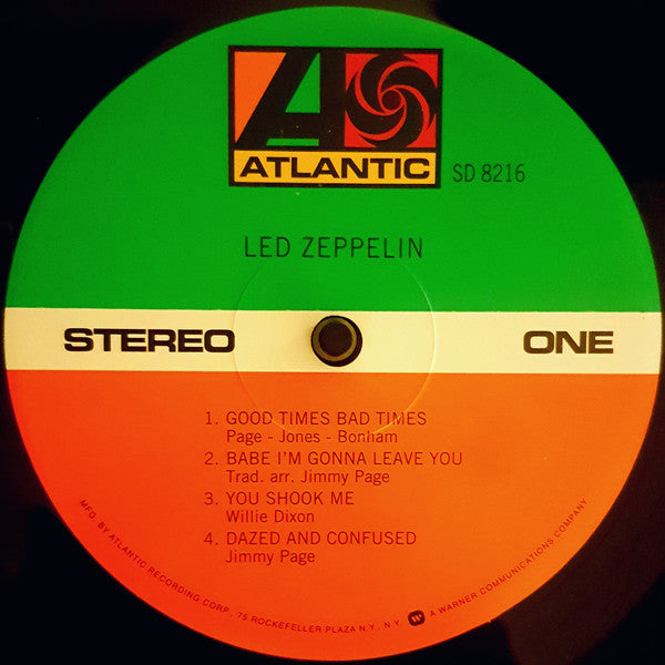 Led Zeppelin - Led Zeppelin (LP, Album, RE, 180)