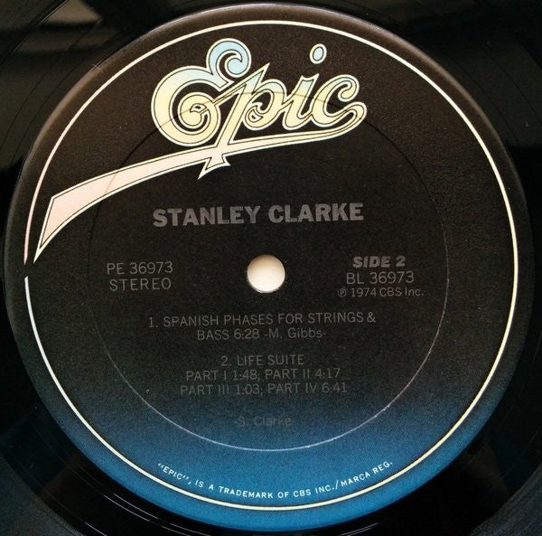 Stanley Clarke - Stanley Clarke (LP, Album, RE, Pit)