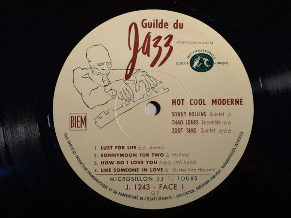Sonny Rollins Quintet - Hot - Cool Modern(LP, Comp)