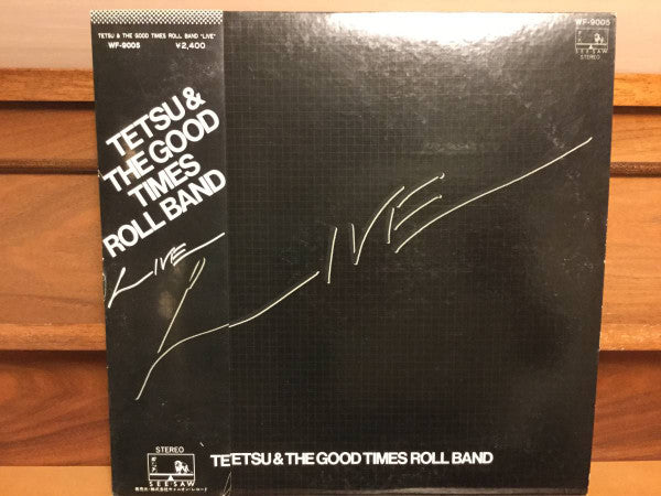 Tetsu & The Good Times Roll Band - Live (LP)