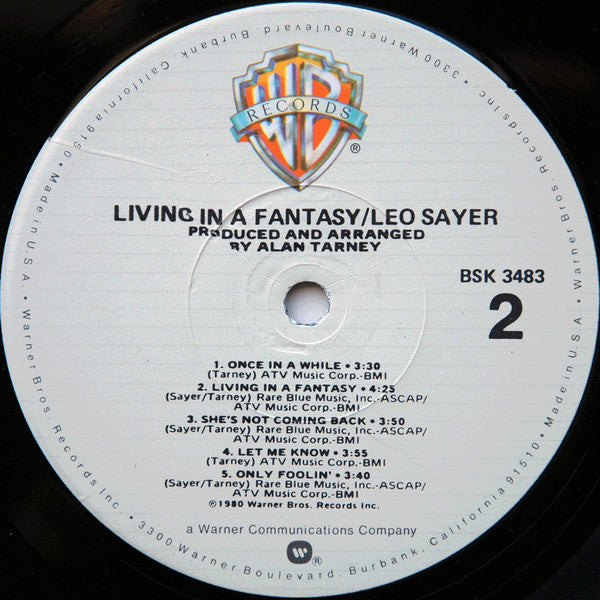 Leo Sayer - Living In A Fantasy (LP, Album, Los)