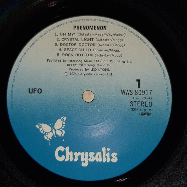 UFO (5) - Phenomenon (LP, Album, RE)