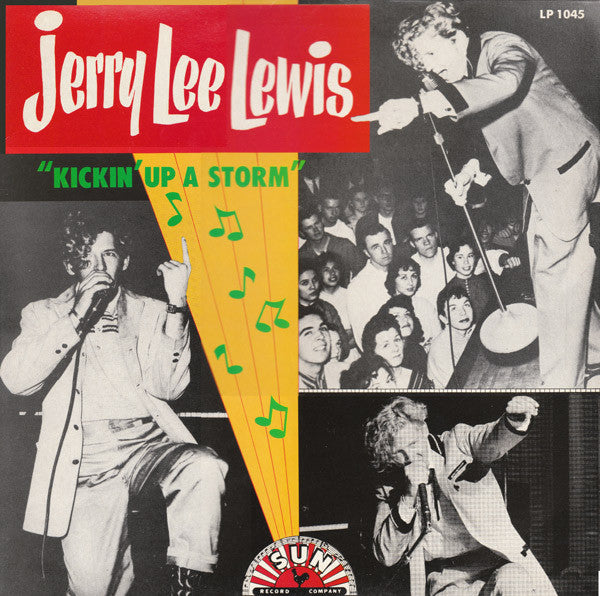 Jerry Lee Lewis - Kickin' Up A Storm (LP, Comp, Mono)
