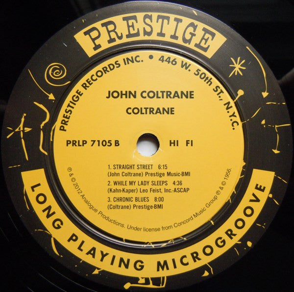 John Coltrane - Coltrane (LP, Album, Mono, Ltd, RE, 200)